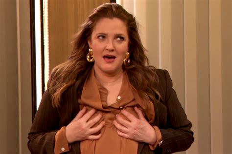 drew barrymore breasts|Drew Barrymore Recalls Cringey Wardrobe Fitting: “Get Me a Bra!”